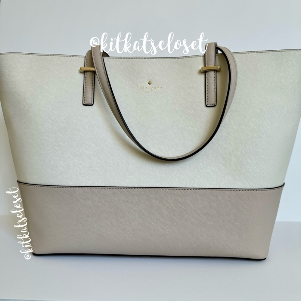 EUC [kate spade new york] CEDAR STREET medium HARMONY BAG TOTE saffiano leather
